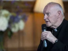 Former cardinal Theodore McCarrick before his laicization. 