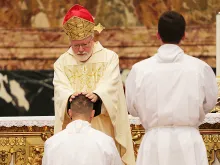 Cardinal Sean O'Malley of Boston ordains deacons in St. Peter's Basilica, Sept. 29, 2016. 