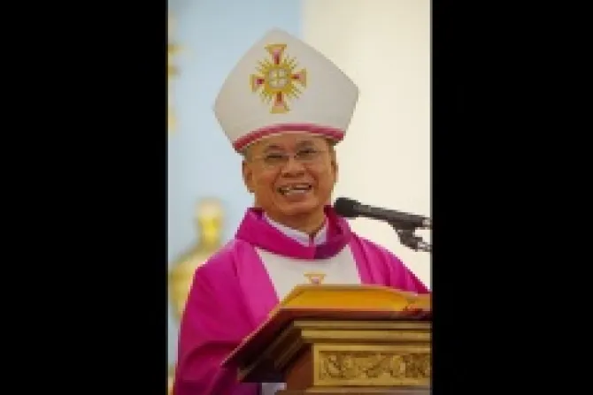 Cardinal Orlando Beltran Quevedo of Cotabato in the Philippines Philipines Credit Provincial Government of Ilocos Norte via Flickr CC BY NC ND 20 CNA 4 9 14