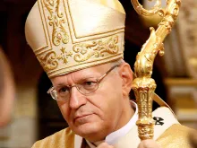Cardinal Péter Erdő, archbishop of Esztergom-Budapest, Hungary.