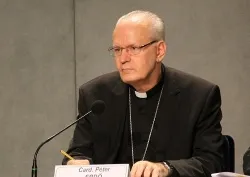 Cardinal Peter Erdo, relator general of the 2014 Extraordinary Assembly of the Synod of Bishops on pastoral challenges to the Family at a Nov. 5 press release. ?w=200&h=150