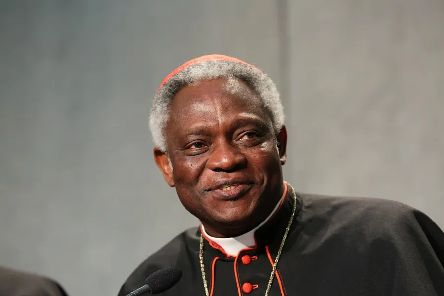 Cardinal Peter Turkson of Ghana at a press conference on the Synod on the Family, Oct. 23, 2015. ?w=200&h=150