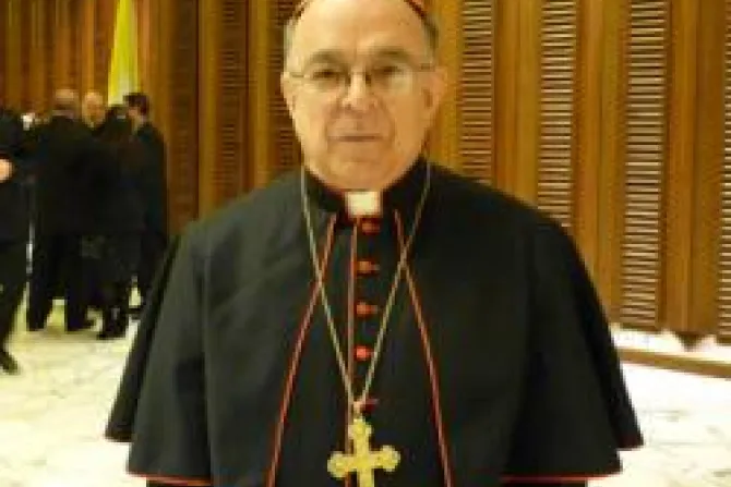 Cardinal Raymundo Damasceno Assis Archbishop of Aparecida in Brazil CNA Vatican Catholic News 12 13 11