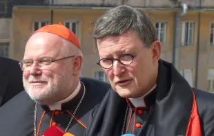 Cardinal Reinhard Marx and Cardinal Rainer Woelki.   Paul Badde