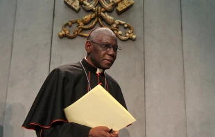Cardinal Robert Sarah, prefect of the Congregation for Divine Worship and the Discipline of the Sacraments, at the Vatican, Feb. 10, 2015. Bohumil Petrik/CNA.