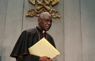 Cardinal Robert Sarah, prefect of the Congregation for Divine Worship, who authored one of the essays in "Christ's New Homeland - Africa".   Bohumil Petrik/CNA.