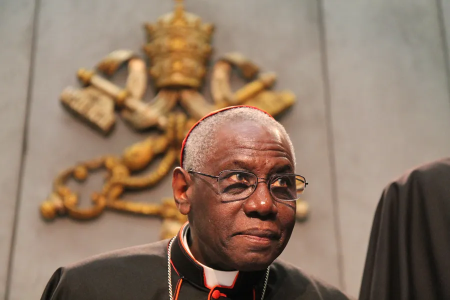 Cardinal Robert Sarah, prefect of the Congregation for Divine Worship, speaking at the Vatican, Feb. 10, 2015. ?w=200&h=150
