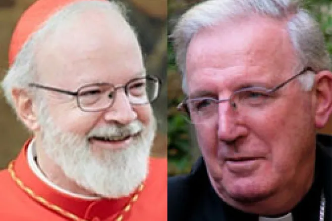 Cardinal Sean OMalley Cardinal Cormac Murphy OConnor CNA World Catholic News 11 12 10
