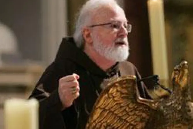 Cardinal Sean OMalley Photo Credit John Mc Elroy Photography CNA World Catholic News 2 21 11