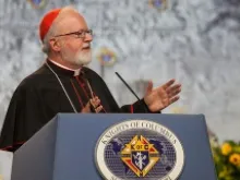 Cardinal Sean O'Malley speaks at the States Dinner at the K of C Supreme Convention in San Antonio, TX, Aug. 6, 2013. 
