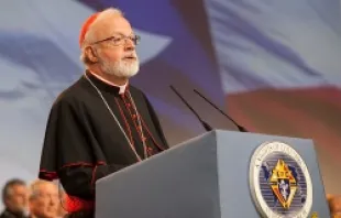 Cardinal Sean O'Malley speaks at the States Dinner at the Knight's Supreme Convention in San Antonio, Texas on August 6, 2013.   Knights of Columbus.