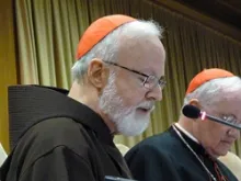 \Cardinal Seán O'Malley at the Ecclesia in America Conference Dec 12, 2012. 