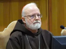Cardinal Seán O'Malley at the Ecclesia in America Conference Dec 12, 2012. 