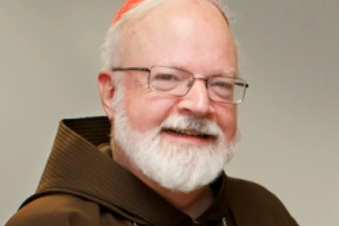 Cardinal Sen Patrick OMalley OFM Cap of Boston File Photo CNA CNA US Catholic News 11 7 12