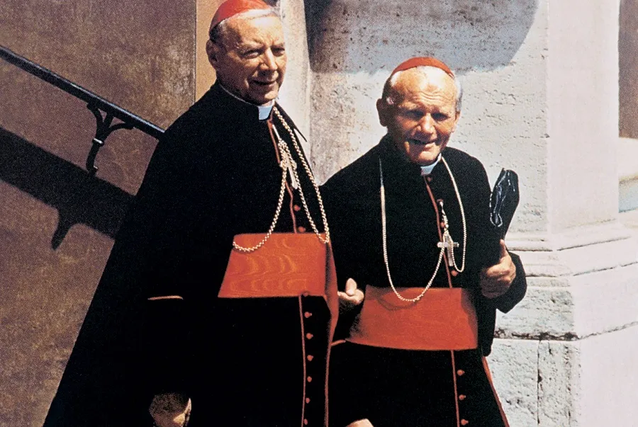 Cardinal Stefan Wyszynski and St. John Paul II, then Cardinal Karol Wojtyla. Photo Courtesy of Adam Bujak/Bialy Kruk.?w=200&h=150