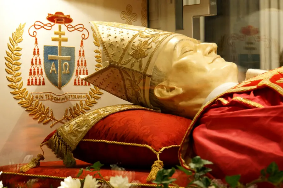 The statue of Cardinal Aloysius Stepinac at his tomb in the Zagreb Cathedral, Croatia. ?w=200&h=150