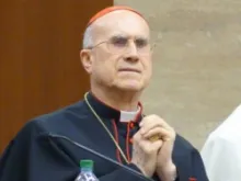 Vatican Secretary of State Cardinal Tarcisio Bertone.