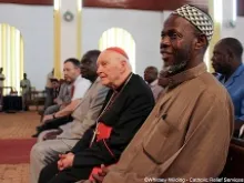 Cardinal Theodore E. McCarrick met with religious leaders in the CAR to discuss possible solutions to end recent violence. 