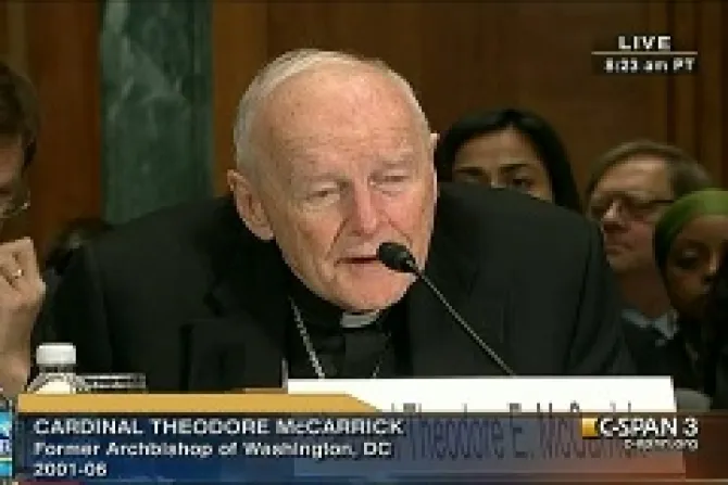 Cardinal Theodore Mccarrick Credit C SPAN3 CNA US Catholic News 3 31 11