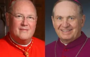 Cardinal Timothy Dolan. Bishop Richard E. Pates. 