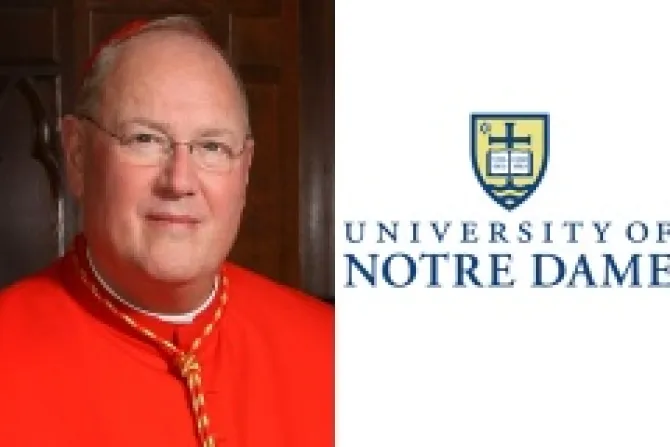 Cardinal Timothy Dolan University of Notre Dame CNA US Catholic News 3 6 13