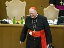 Cardinal Timothy Dolan at the Synod on Evangelization, Oct. 10, 2012. 