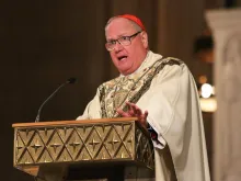 Cardinal Timothy Dolan at the Vigil for Life at the Basilica of the National Shrine of the Immaculate Conception, January 18, 2018. 