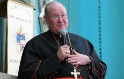 Cardinal Timothy Dolan speaks at the North American College on March 13, 2013. ?w=200&h=150