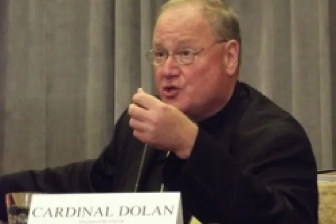 Cardinal Timothy M Dolan president of the USCCB CNA US Catholic News 6 14 12