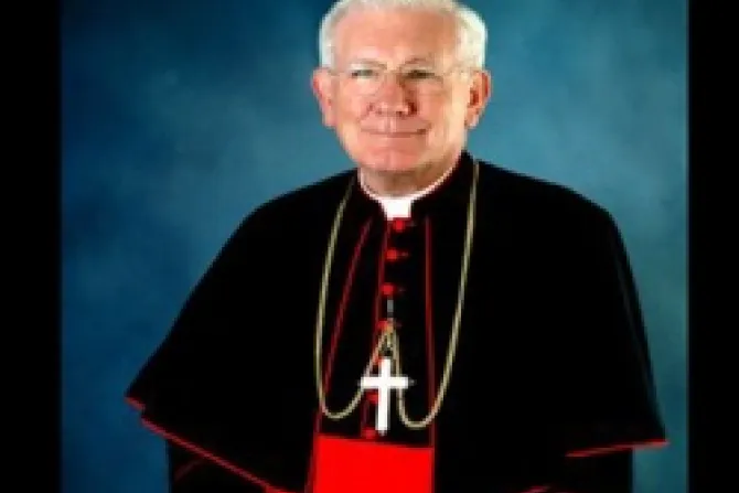 Cardinal William Keeler Archbishop Emeritus of Baltimore CNA US Catholic News 4 15 13