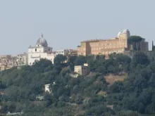 The papal residence in Castel Gandolfo. 