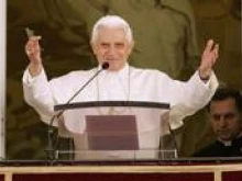 Pope Benedict XVI at Castel Gandolfo