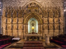 The chapel of the Holy Chalice in the cathedral of Valencia. Credit: Diego Delso via Wikimedia (CC BY-SA 3.0).