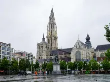 Cathedral of Our Lady in Antwerp, Belgium. 