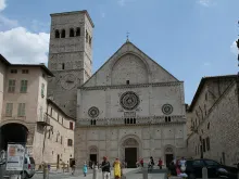 San Rufino, cathedral of the Diocese of Assisi-Nocera Umbra-Gualdo Tadino, a small Italian diocese which may well be merged with another small diocese. 
