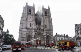 Cathedral of St. Peter and St. Paul of Nantes in western France.   AFP via Getty Images.