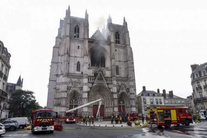 Cathedral of St Peter and St Paul of Nantes in western France Credit AFP via Getty Images
