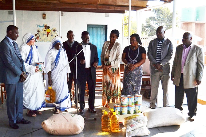Catholic Members of Parliament with FrChinkanda and Missionaries of Charity Credit Episcopal Conference of Malawi CNA
