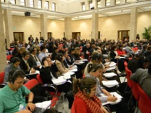 Members of the Catholic media participate in the Catholic Press Congress in Rome