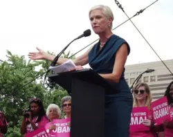 Cecile Richards, president of the Planned Parenthood Federation of America, speaks during a rally for the organization.?w=200&h=150