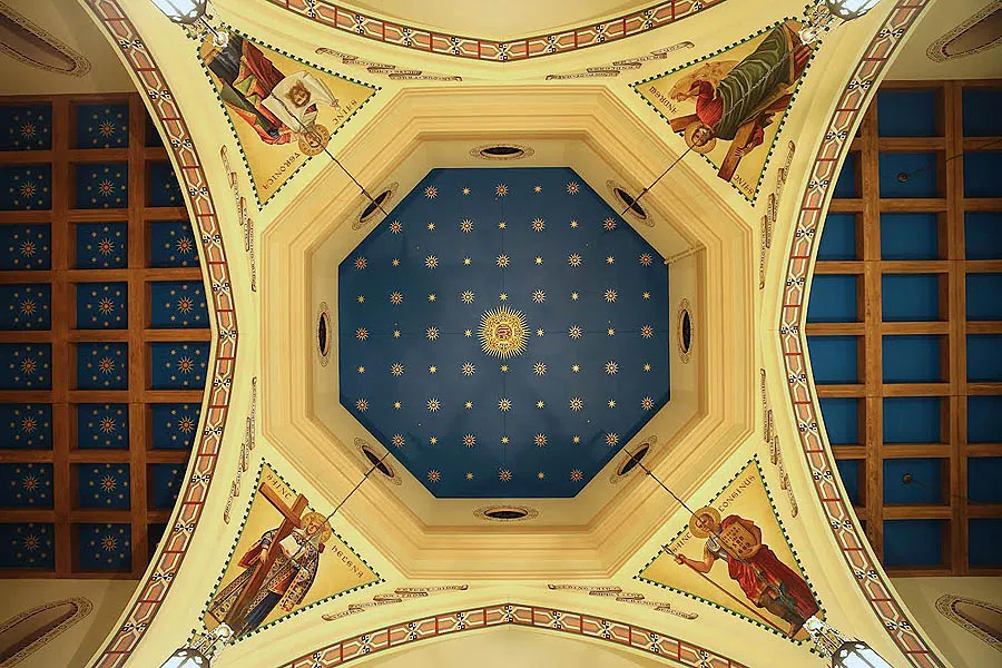 Ceiling of St. Thomas Aquinas Church at the Newman Center in Lincoln, Nebraska. ?w=200&h=150