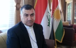 Archbishop Bashar Warda of the Chaldean Archeparchy of Erbil, whither many Christians from Mosul have fled in recent weeks.   Aid to the Church in Need.