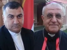Chaldean Archbishops of Erbil and Kirkuk, Bashar Warda and Yousif Mirkis. 