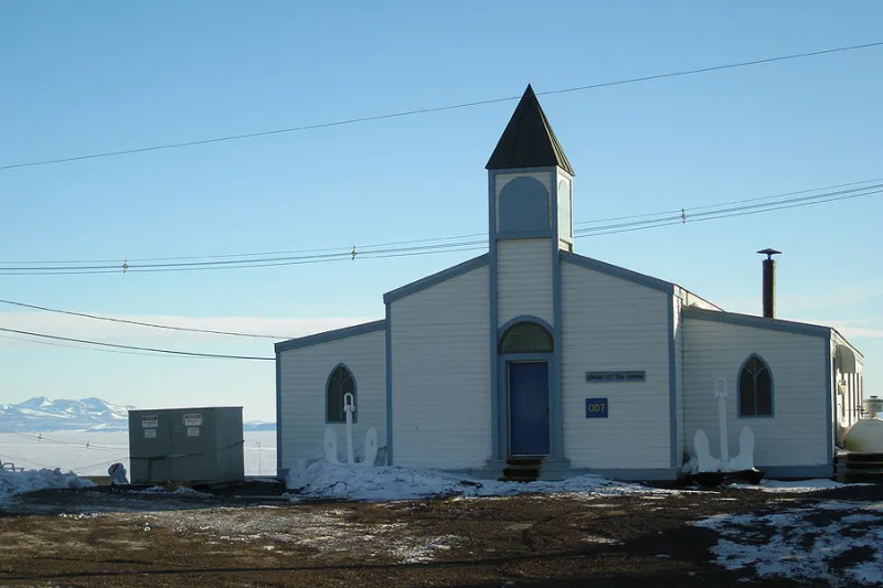 Future at risk for historic chapel in Antarctica