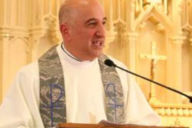 Chaplain Col  Robert L  Marciano Photo Credit Laura Kilgus CNA US Catholic News 5 6 11