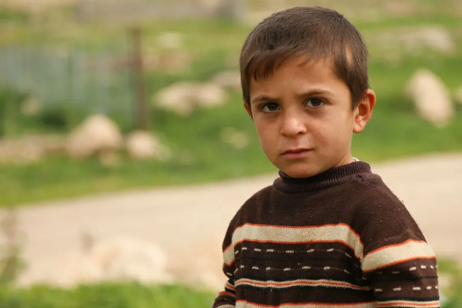  A young child at the Sharia Refugee Camp in Dohuk, Iraq. ?w=200&h=150