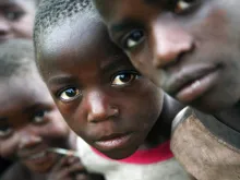 Children displaced by conflict in the Democratic Republic of the Congo. 