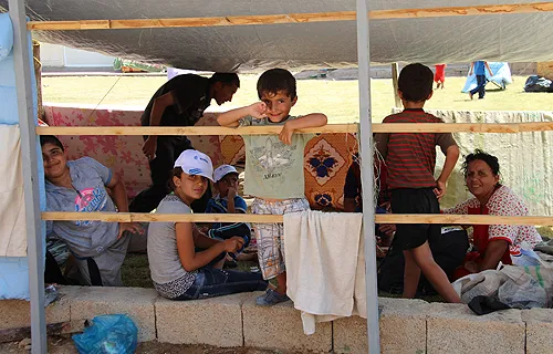 These children who have taken refuge from the Islamic State at St. Josef parish in Erbil, are among the 1.2 million internally displaced Iraqis. ?w=200&h=150