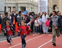 Children run during a Vatican sports event on Oct. 20, 2013. ?w=200&h=150