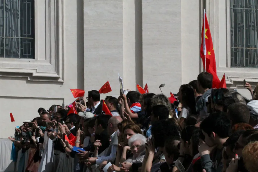 Pilgrims from China at the general audience in St. Peter's Square on April 5, 2016. ?w=200&h=150